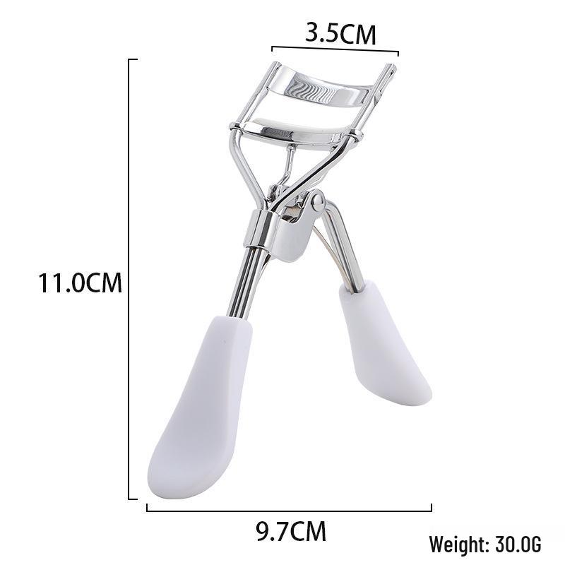 Duckbill Handle Wide-Angle Eyelash Curler - Portable Color Curling Tool