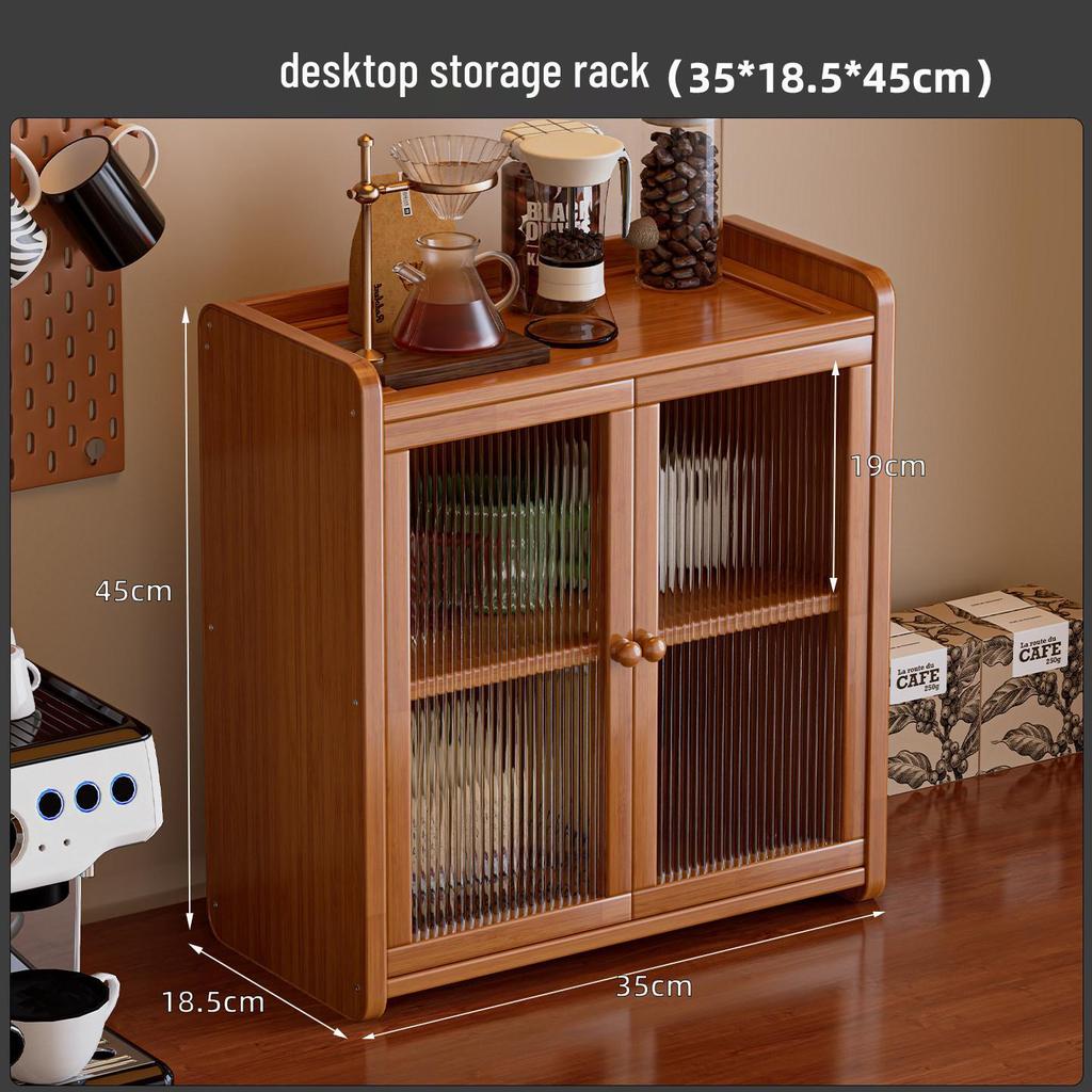 Dustproof Tabletop Cup Holder & Storage Rack for Tea and Coffee Cups