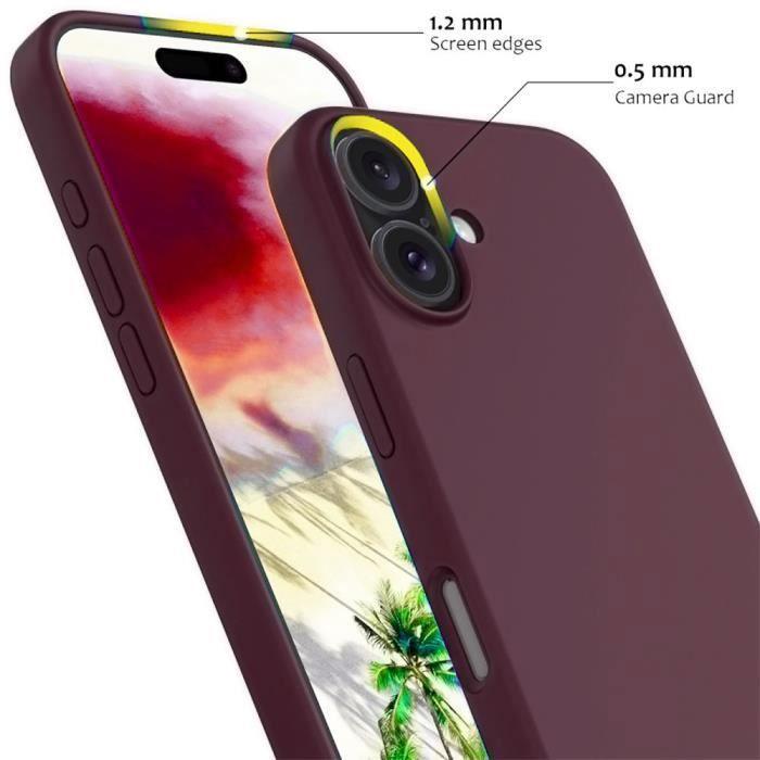 Coque de protection - booling - iphone 16 - ultra slim - antichoc - anti-rayures