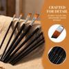 9PCS Angled Tip Layout Nylon Painting Brush Set Watercolor & Oil Painting Tools  Watercolor Coloring