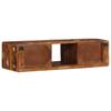 TV Wall Cabinet 100 X 32 X 25 Cm Reclaimed Solid Wood