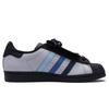 adidas Oryginalne SUPERSTAR Antypoślizgowe Odporne na ścieranie Niskie Buty do Skateboardu Unisex Czarne Szare EG4959(Zespół645-)