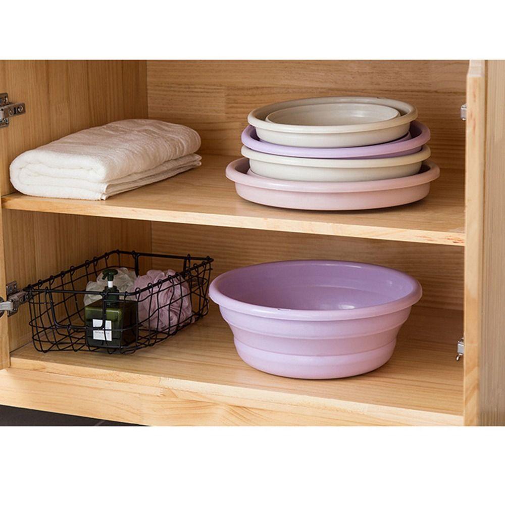 Lightweight Collapsible Basin Foldable Laundry Tub Multi-Size Large Washbasin  Hiking
