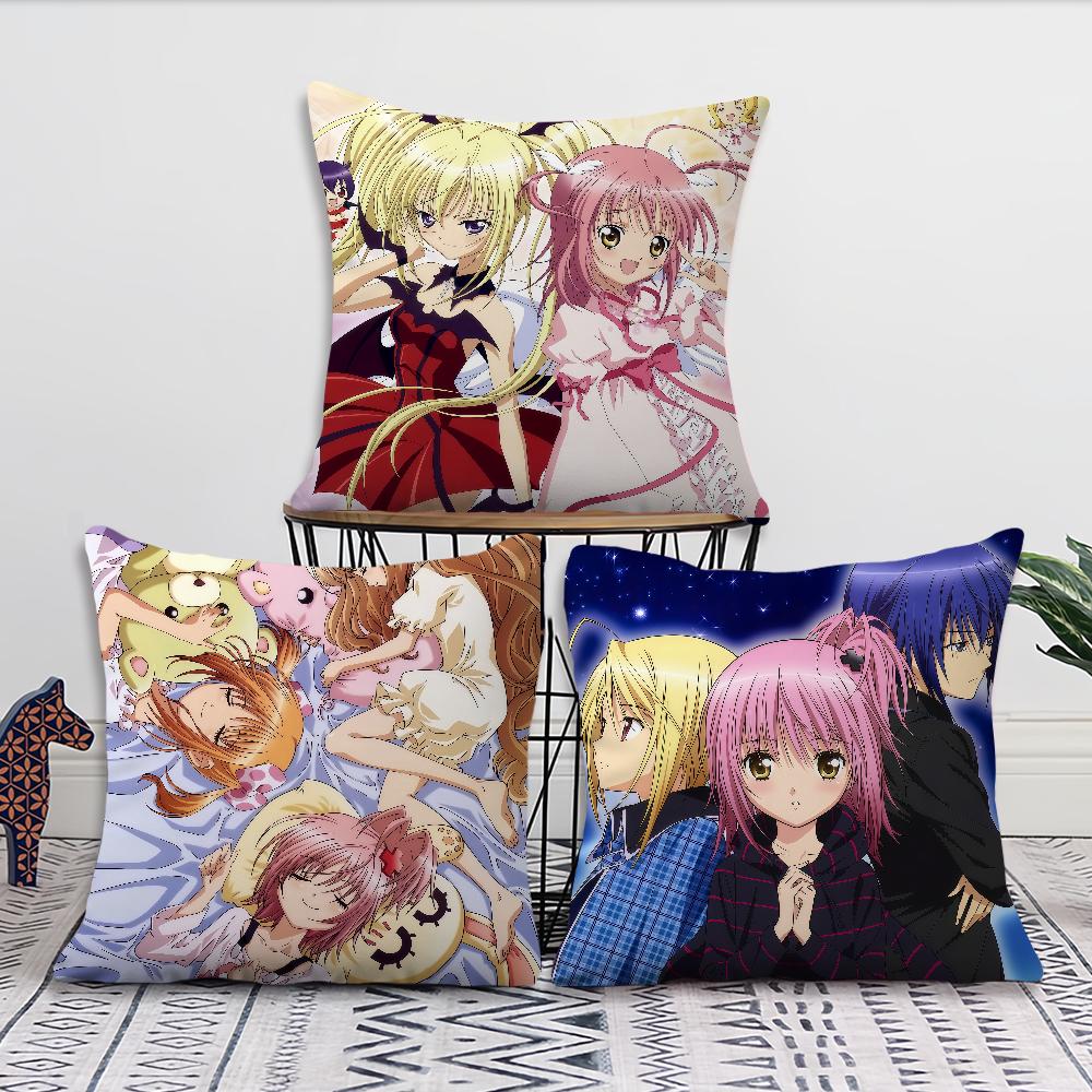 Classic Anime S-Shugos C-Chara Cute Girl Comfortable Soft Hogar Pillowcase For Sofa Living Room Bed Home Decor Protective Covers