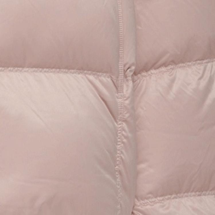 PINKO Pink Fluffy Oversized Autumn Winter Warm Atmosphere Drawstring Stand Collar Short Straight Down Jacket Women outerwear PAF253428251