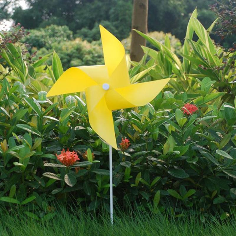 20PCS/Pack 19CM Size Windmills Assorted Mix Multiple Colors Self-assembly Windmill Party Decoration Game Props Carnival Gift ZYF