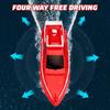 Wireless RC Boat Speedboat Super Electric Waterproof High-speed Racing Boat Boy's Speedboat Long-lasting Endurance Speedboat Toy