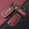 Zinc Alloy Leather Car Key Case Cover Shell For BMW F 3 5 7 Series X3 X5 F10 F20 F30 F40 E90 E92 E93 CAS4 FEM EWS5 Sticker cyhk37