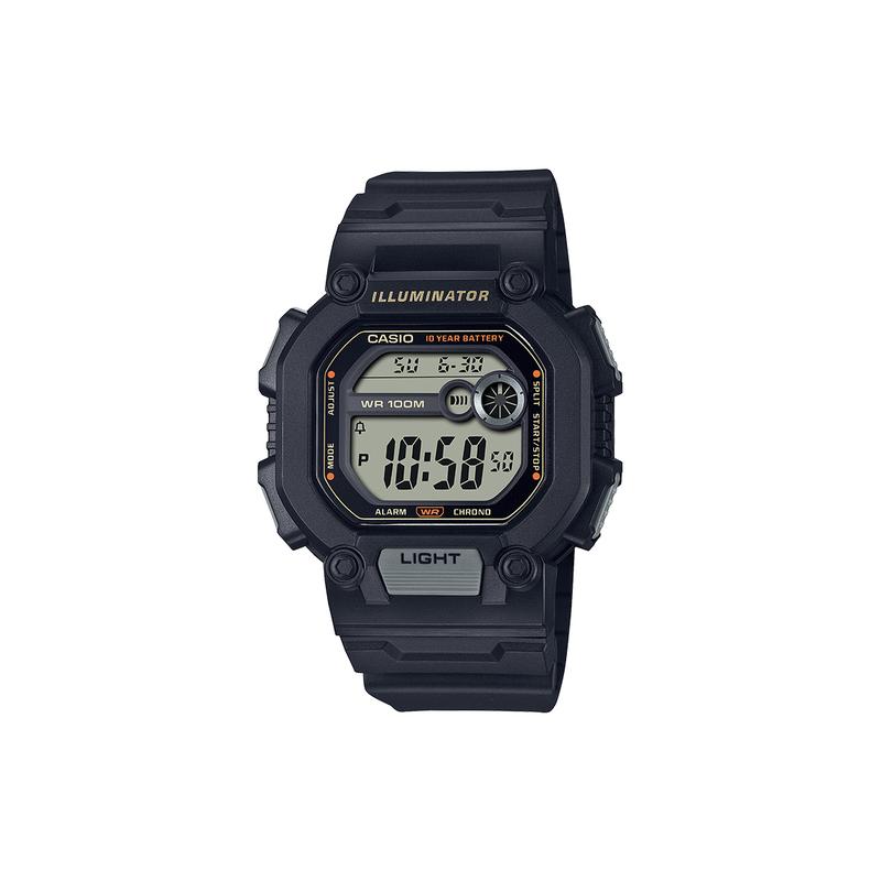 

Casio STANDARD Series Fashionable Retro Classic Quartz Movement Resin Strap Japanese and Korean Watch Men s Watch Gray Dial W-737HX-1AV серый
