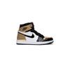 Air 1 Retro High OG NRG 'Gold Top 3' (Unisex) Black / Black-Metallic Gold Vintage Basketball Shoes 861428 001