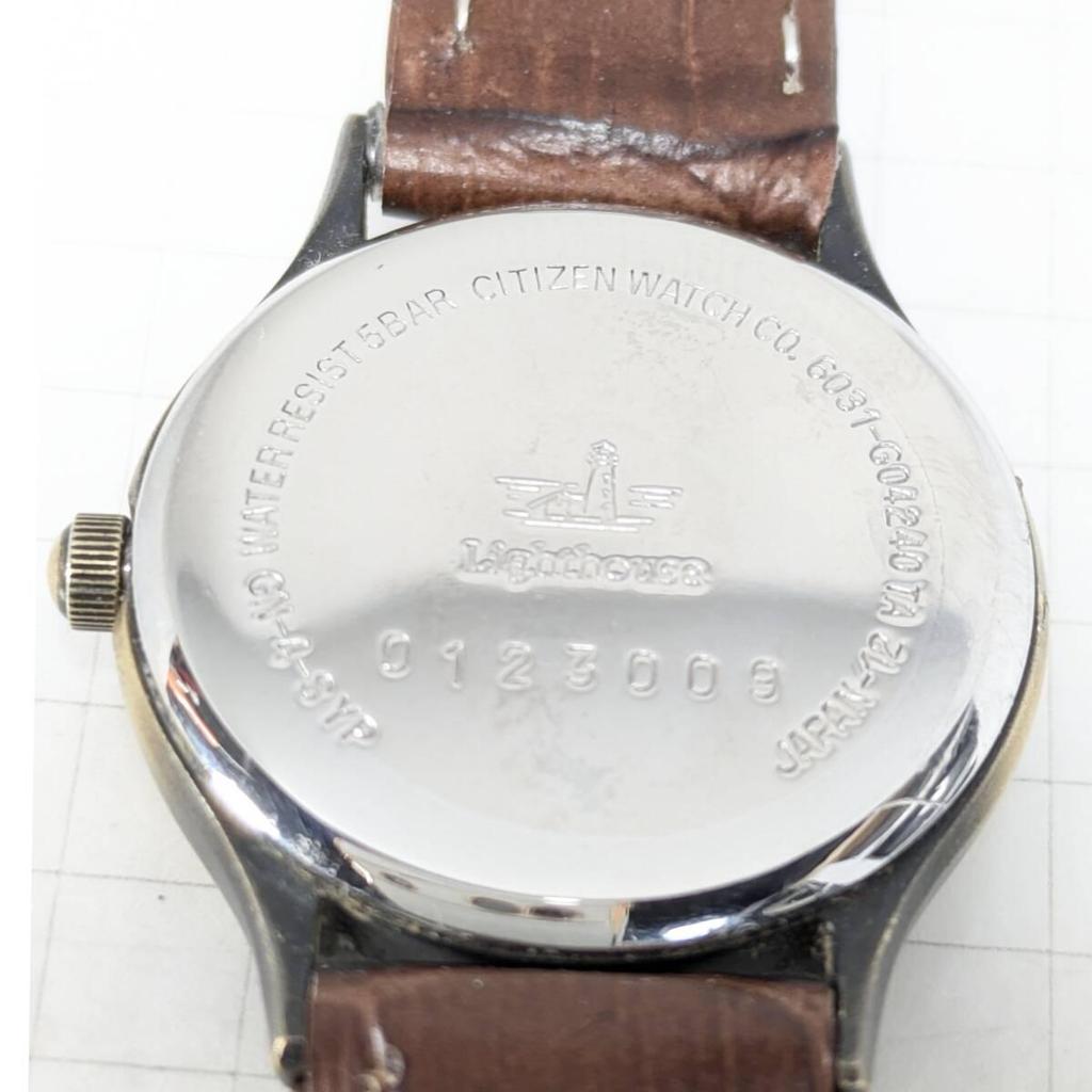 Used Citizen Lighthouse Ladies Battery Belt Replaced Working Item D-88
