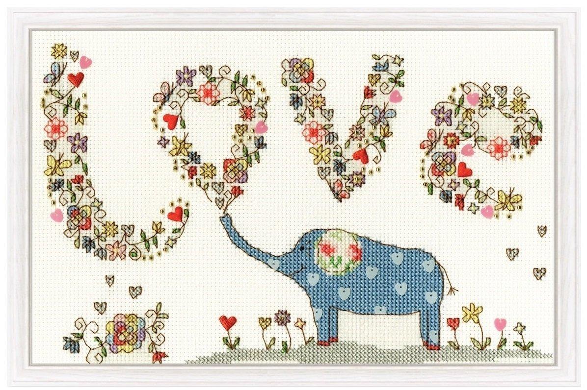 

Bothy Threads Cross Stitch Kit Love Elly XKA5 [Item]