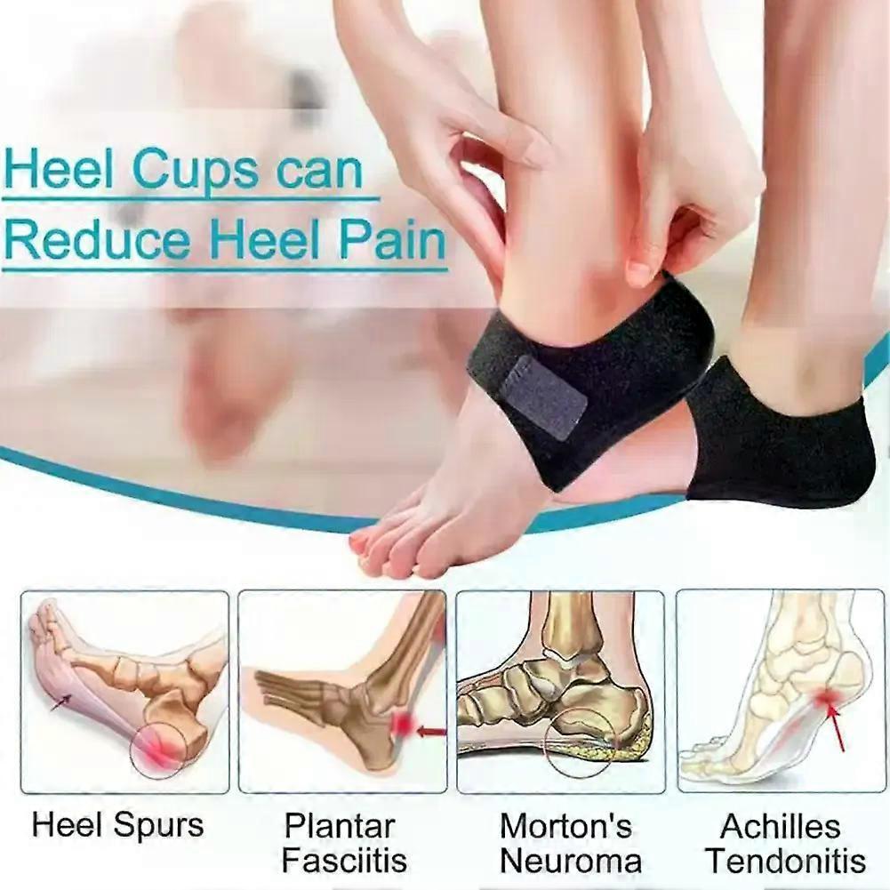 Plantar Fasciitis Heel Socks For Achilles Tendonitis Calluses Spurs Dry Cracked Feet Heel Pain Relief Treatment Gel Heel Pads