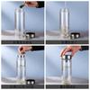 Glass Water Large Tea Direct Tea Strainer Easy To Gift Bottle, Transparent, Capacity, Double-Glazed Glass, Bottle, Drinking, Included, Carry,