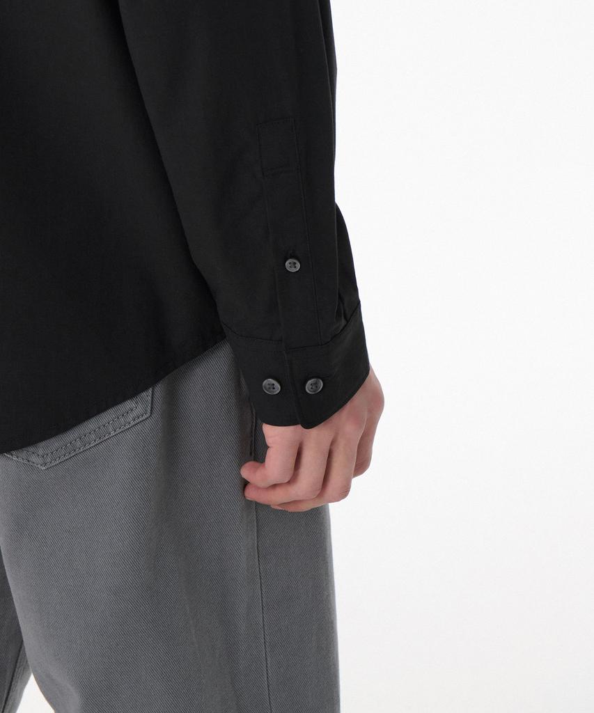 Musinsa Standard Relaxed Cr Shirt [Black]