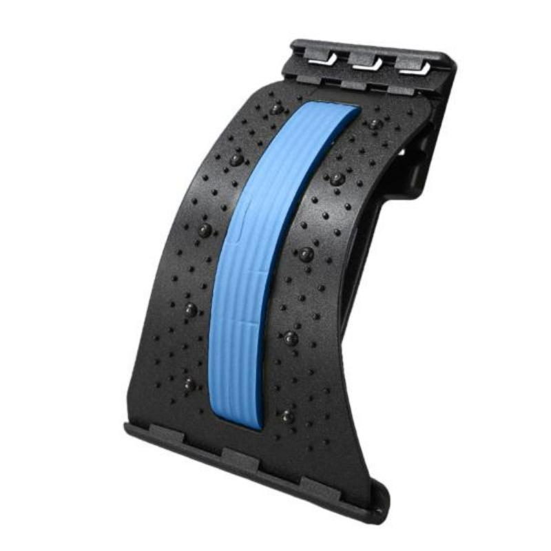 Dispozitiv portabil de tracțiune lombară, corector ecologic al durerilor de spate pentru ameliorarea durerii