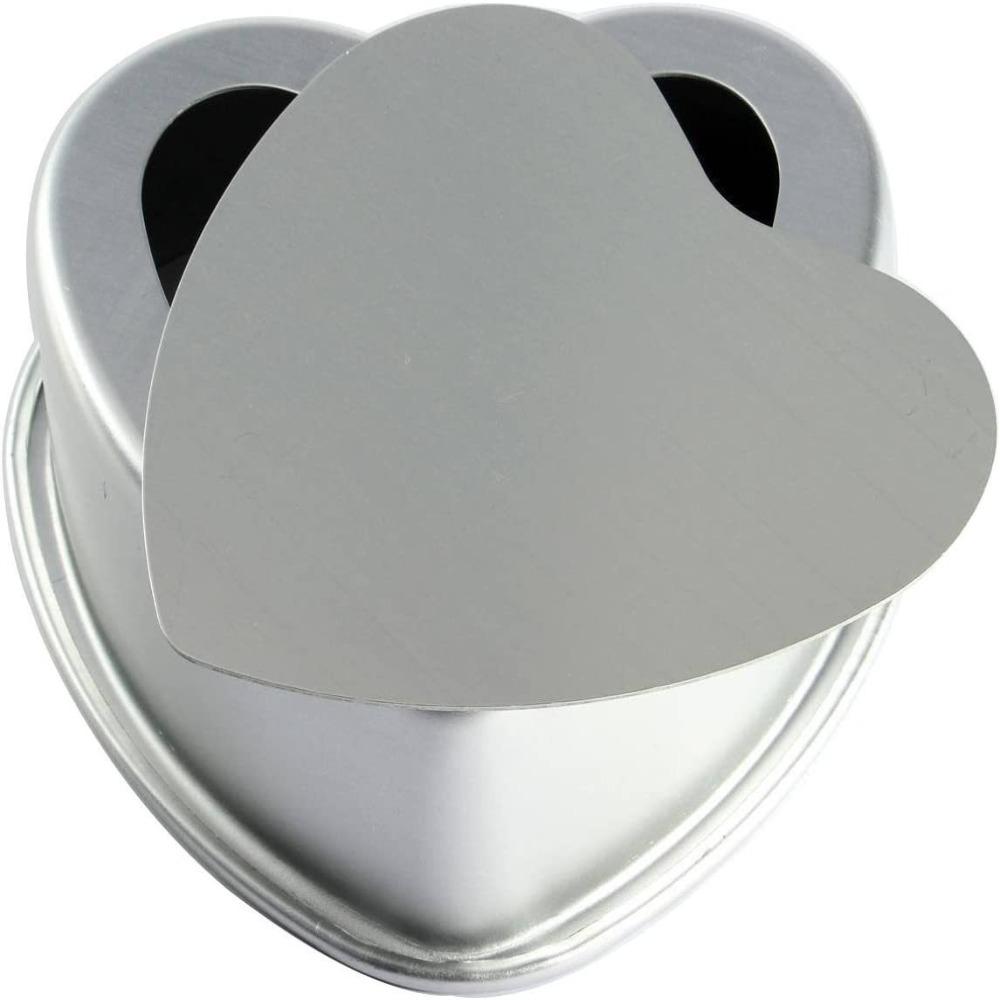 Removable Bottom Heart Shaped Cake Pan Non Stick Metal Heart Cake Baking Pan Wedding