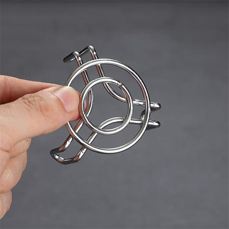 Mini Stainless Steel Steaming Rack - for Boiling Simmering or Heating Small Portions - Camping Office Home Kitchen Used Steaming Pad Bracket