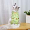 Yousheng Cat Recovery Suit Wound Prevention Anti Licking Breathable Kitten Shirt After Surgery Wear Pet Clothes