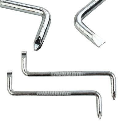 2PCS Slotted Cross Flat Cross Screw Driver Repair Tool