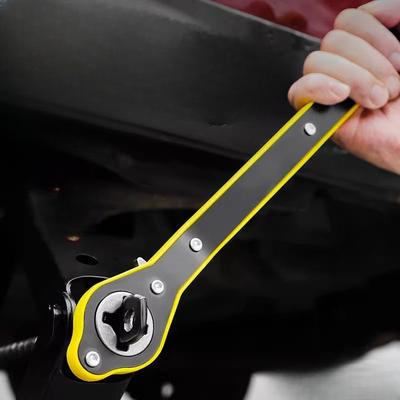 1 adet Araç Monteli Araç Cırcırlı Anahtar, Araç Kriko, İş Tasarrufu Sağlayan Anahtar, Manuel Joystick, Makaslı Lastik Sökme Aleti