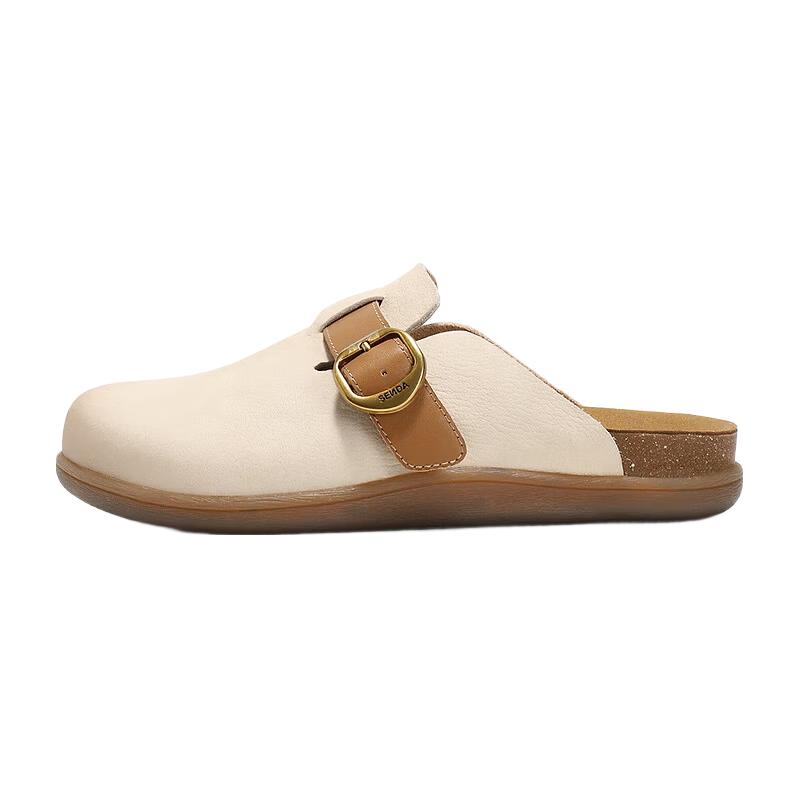 Senda Women s Platform Casual Slip-On Shoes 37