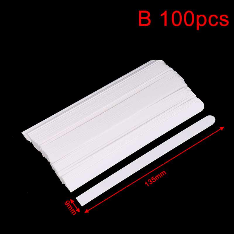 100/500Pcs Tester Strips Fragrance Disposable White Smell Paper Paper Strips Test Paper Aromatherapy Perfume Essential Oils