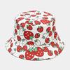 Hot Selling Fruit Pattern Bucket Hat Men and Women Outdoor Leisure Visor Summer Travel Hat