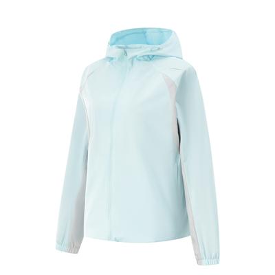 Li Ning Fitness Series Lässiges Fleece Vielseitig Bequem Stilvoll Colorblock Sportjacke Damenjacken AFDV178-4