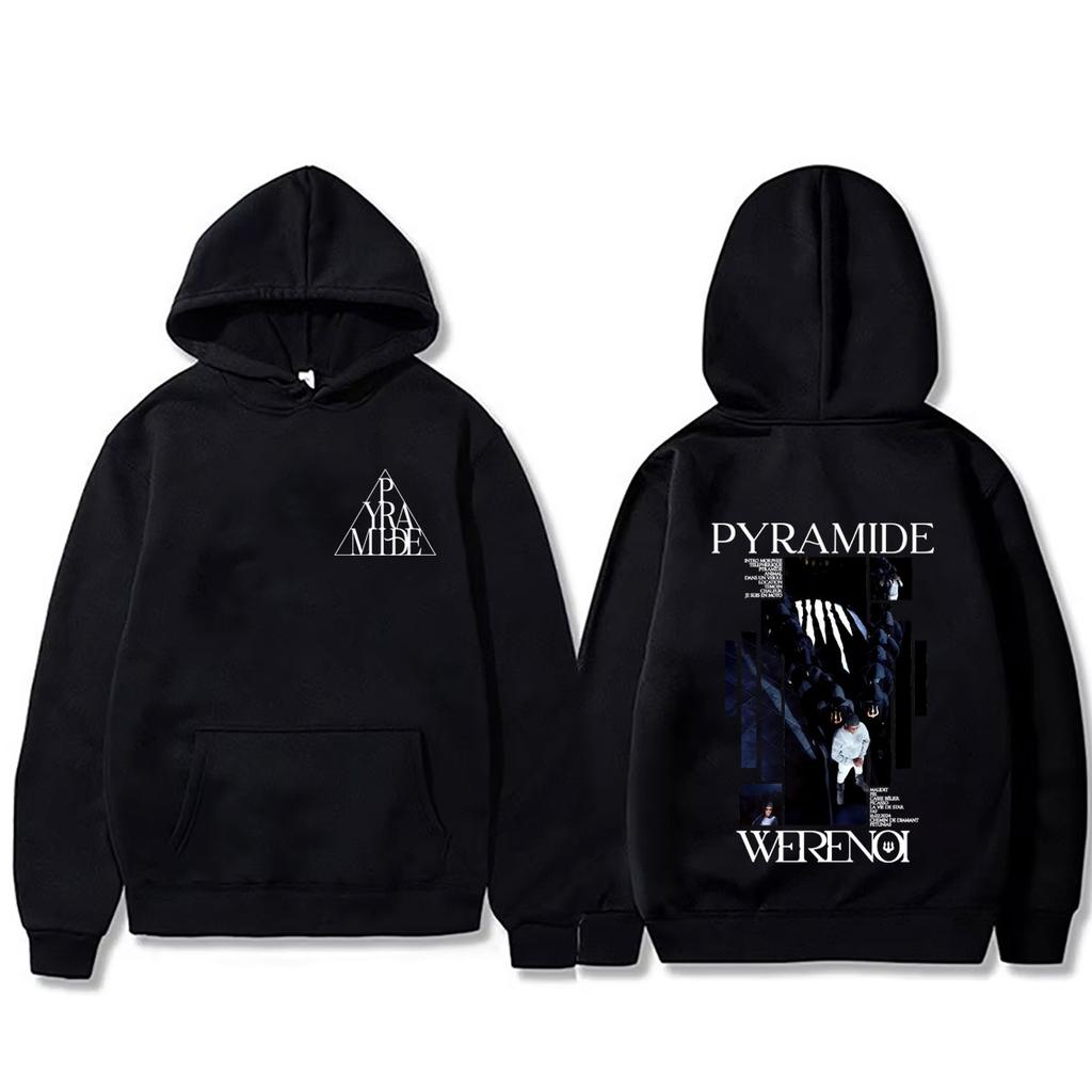 Rapper WeRenoi Pyramide Album Graphic Hoodie Men Women Hip Hop Fashion Pop Music Sweatshirt Male Casual Hoodies