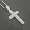 Iced Out Chain Big Cross Pendant Necklace Stainless Steel CZ Cross Necklaces Bling Cubic Zircon Men's Hip Hop Jewelry XL1134