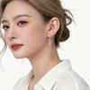 Fine 925 Sterling Silver Elegant Long Tassel Threader Earring for Women Versatile Party Gift Daily Wear Earring Piercing Jewelry