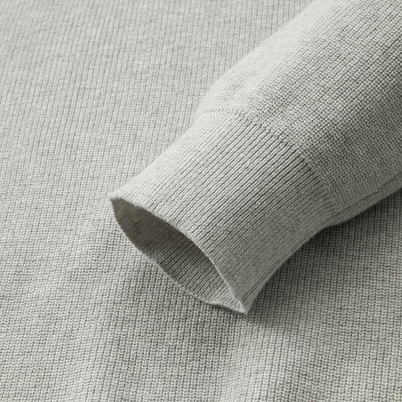 DIBINZE Men's Plus Size Cashmere Blend Pullover Sweater