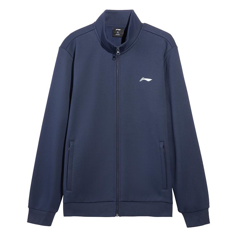 Li-Ning Versatile Simple Casual Comfortable Round Neck Loose Fit Pullover Sweatshirt Unisex Sweatshirt AWDVG71-2