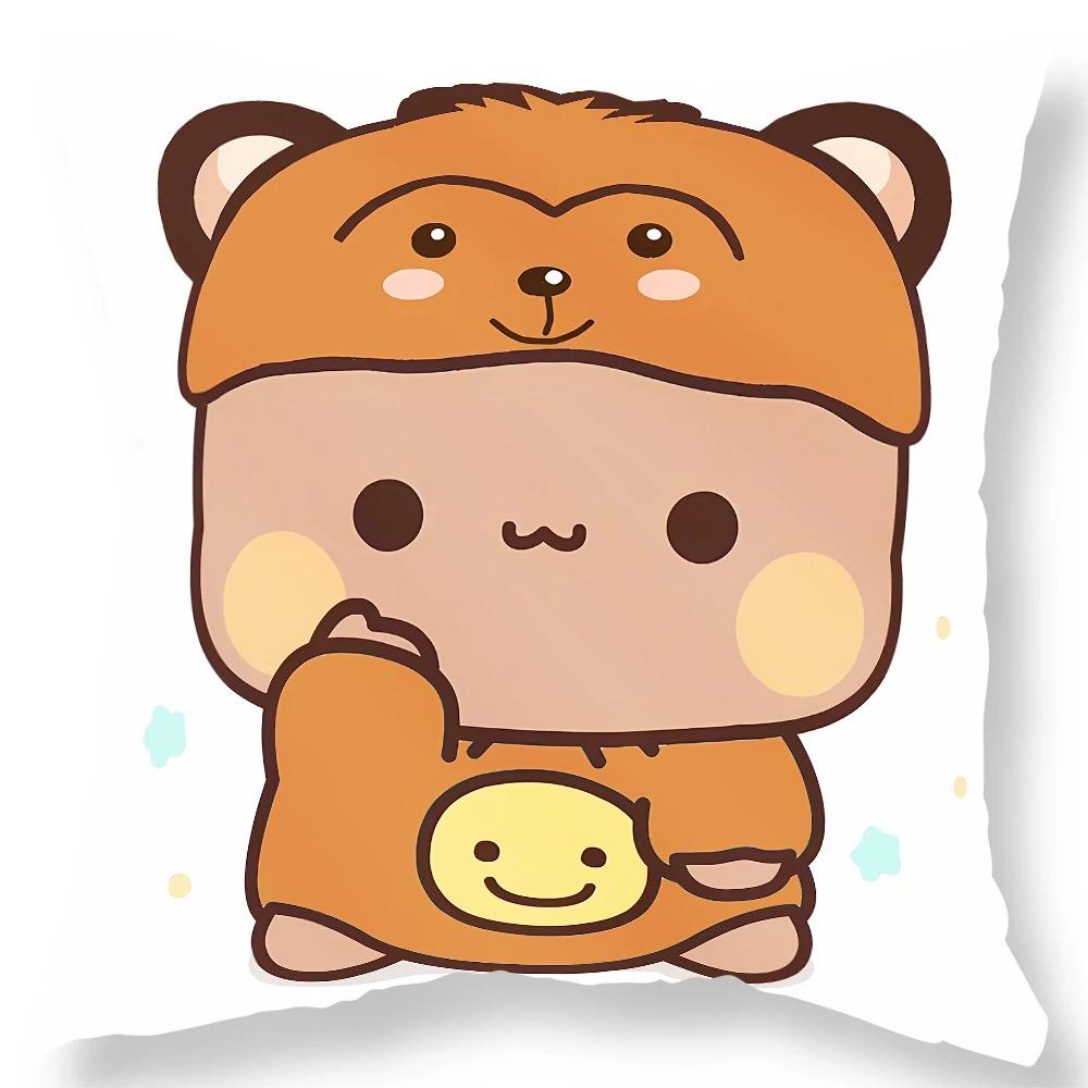 Cute Bear Animal Pillowcase Car Ornaments Office Living Room Sofa Home Pillowcase