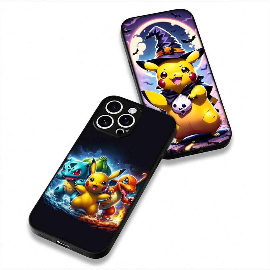 For Motorola Moto G04 G13 G14 G45 G22 G23 G20 G32 G34 G35 G64 G82 G84 G53 G60 E14 E15 E13 Case P-Pokemons GO P-Pikachus Gengar