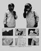 IRON JIA'S Men's Motorcycle Rainwear Set with Shoe Covers, Waterproof and Water-Repellent, Ideal for Cycling, Golf, Work, and Mountaineering