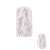 14.2*9.5cm Fish Silicone Mold Seaweed Coral Fondant Sugarcraft Forms Cake Decorating Tools Chocolate Candy Pastry Decorating