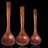 Stirrer Hot Pot Spoon Natural Wooden Long Handle Ladle Scoop Rice Soup Spoon Wood Spoon Soup Ladle