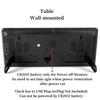 Remote Control Large Digital Wall Clock TEMP Date Week Night Mode Table Clock 12/24H Power-off Memory LED Alarm Clock Home Decor