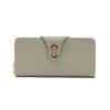 Wallet Long Versatile Buckle Folding Mobile Wallet with Multiple Card Slots  Ticket Holders