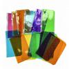 A6 Bunte Flache Glitzer-Ordnerhüllen Ordner Reißverschluss-Mappen Für 6-Ring-Notizbuchordner Wasserdichte PVC Blatt Dokumentenablage Tasche