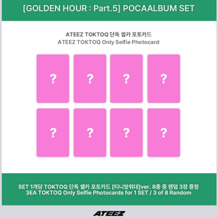 [Pre-order] ATEEZ GOLDEN HOUR : Part.5 (Poca Album) (Online Benefit)