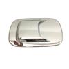Car Styling ABS Chrome Oil Fuel Gas Tank Cap Cover Pad Sticker 1pcs For Honda CRV CR-V 2017 2018 accessories!