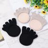 Invisible Socks High Heels Pain Relief Five Fingers Socks Forefoot Pad Toe Socks Non-Slip