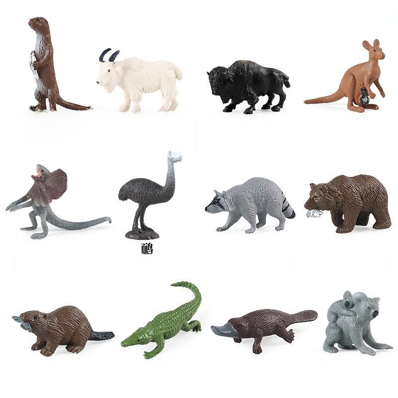 Realistic Farm And Ranch Plastic Figurine Set Detailed Farmer Models