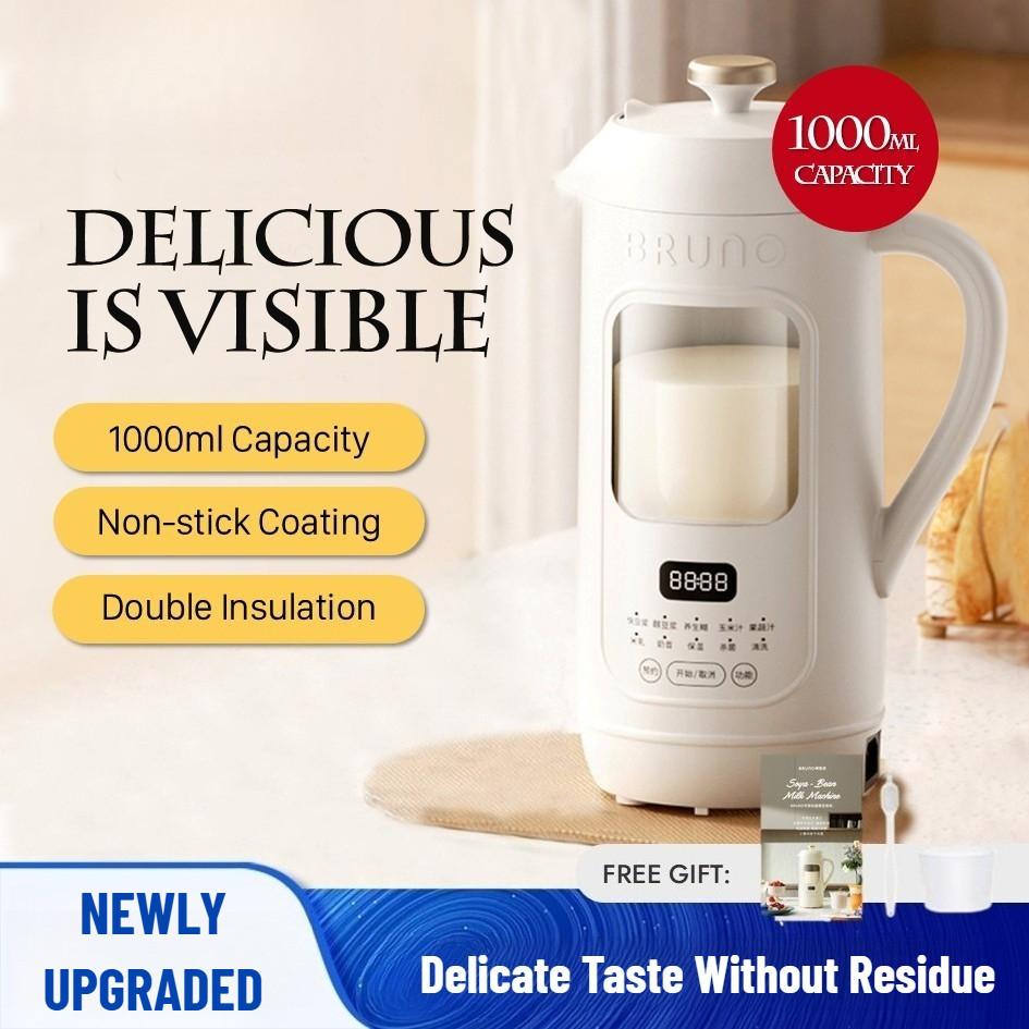 1000ML Large Capacity Multifunctional Visual Soymilk Maker Soya Bean Machine Household Automatic Food Processor