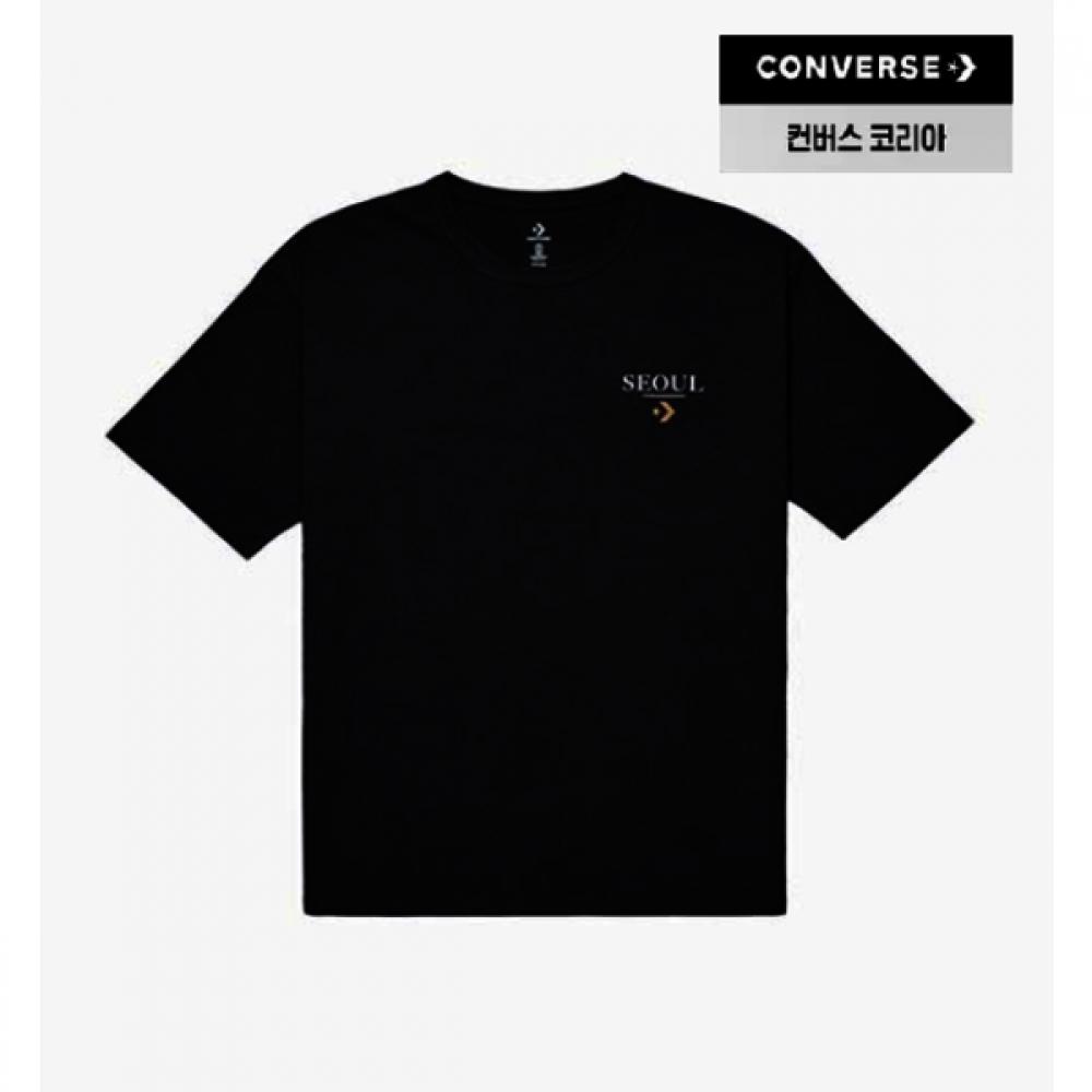 

Converse BunGeoppanG Back PrinT ShorT Sleeve T shirT overfiT Mch647 G 90