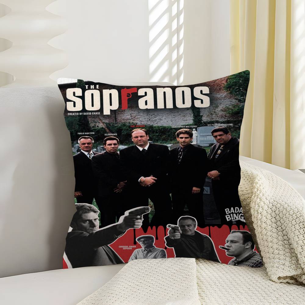The Sopranos TV Pillow Gift Home Office Decoration Bedroom Sofa Car Cushion Cover case x