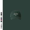 Ins high-quality embroidered letters peaked cap men and women street navy blue baseball cap women's autumn and winter pure cotton curved brim hat